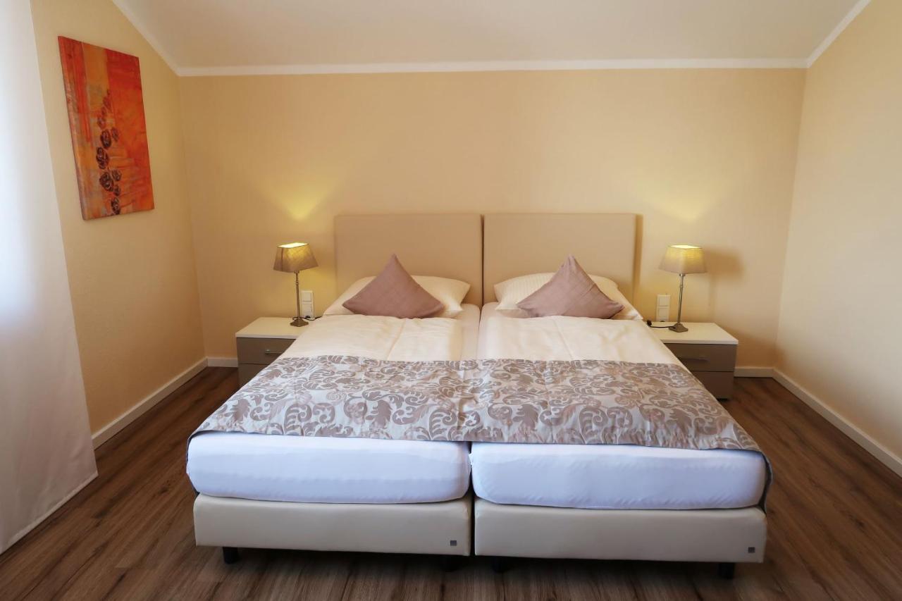 Hotel Garni Bellevue Bad Fussing Bagian luar foto