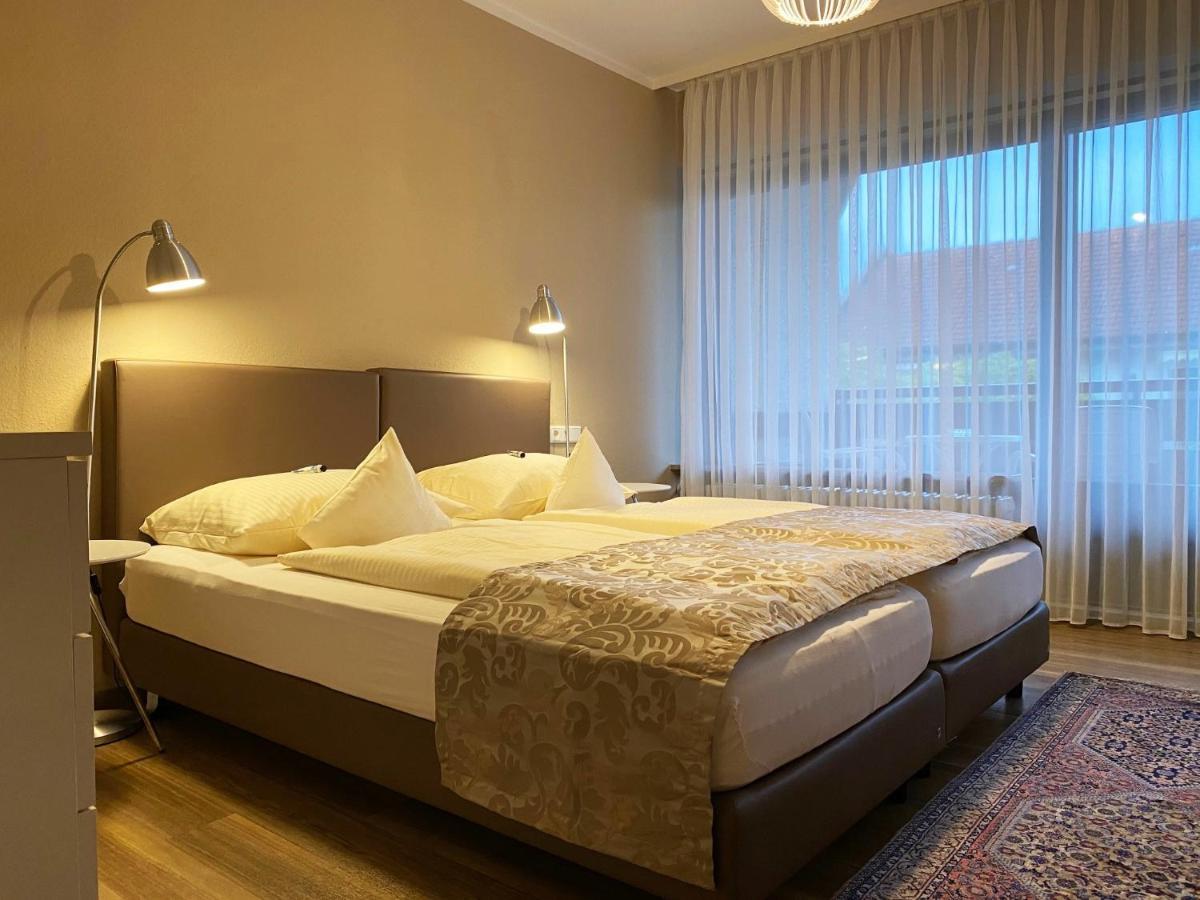 Hotel Garni Bellevue Bad Fussing Bagian luar foto