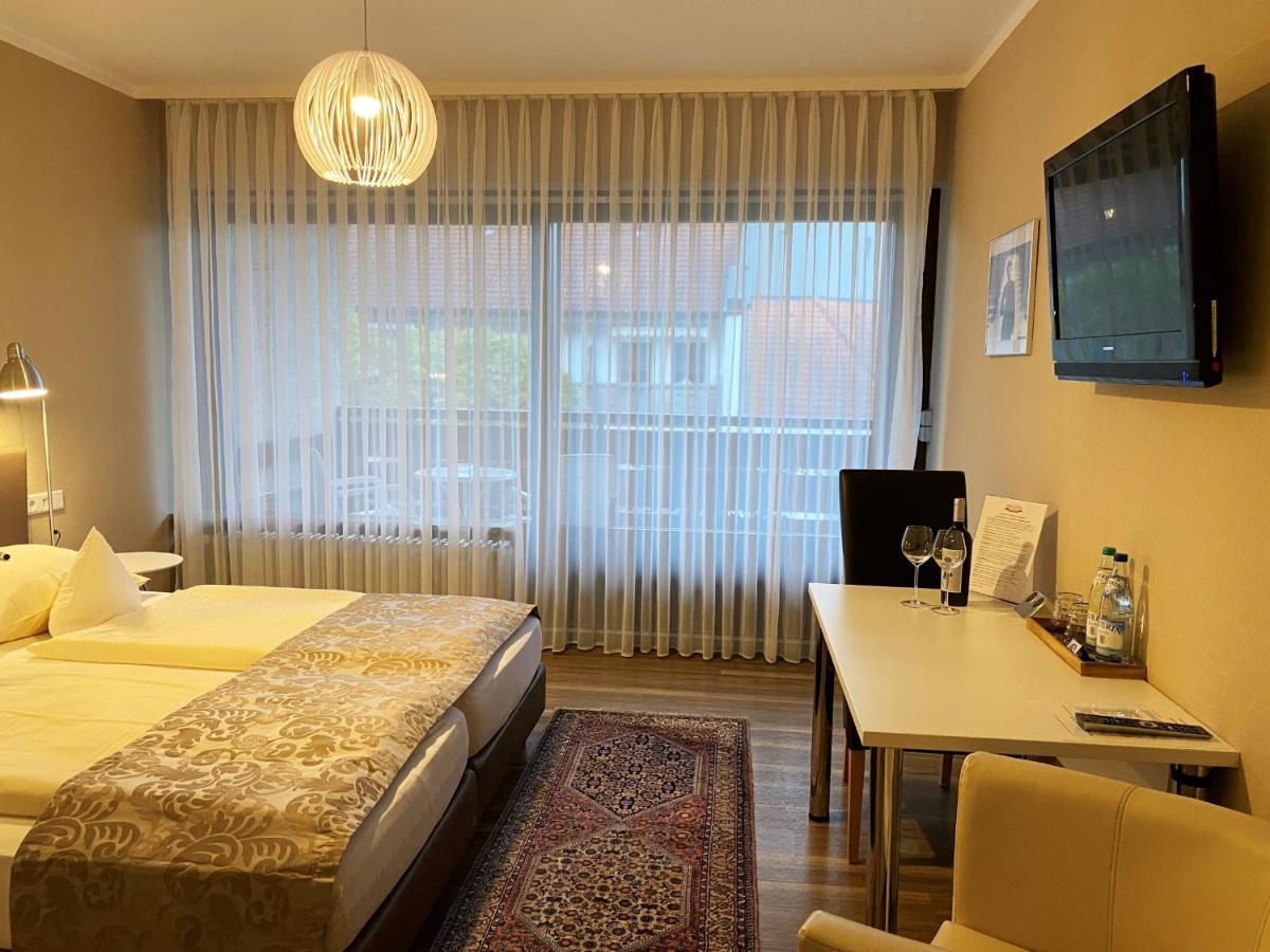 Hotel Garni Bellevue Bad Fussing Bagian luar foto