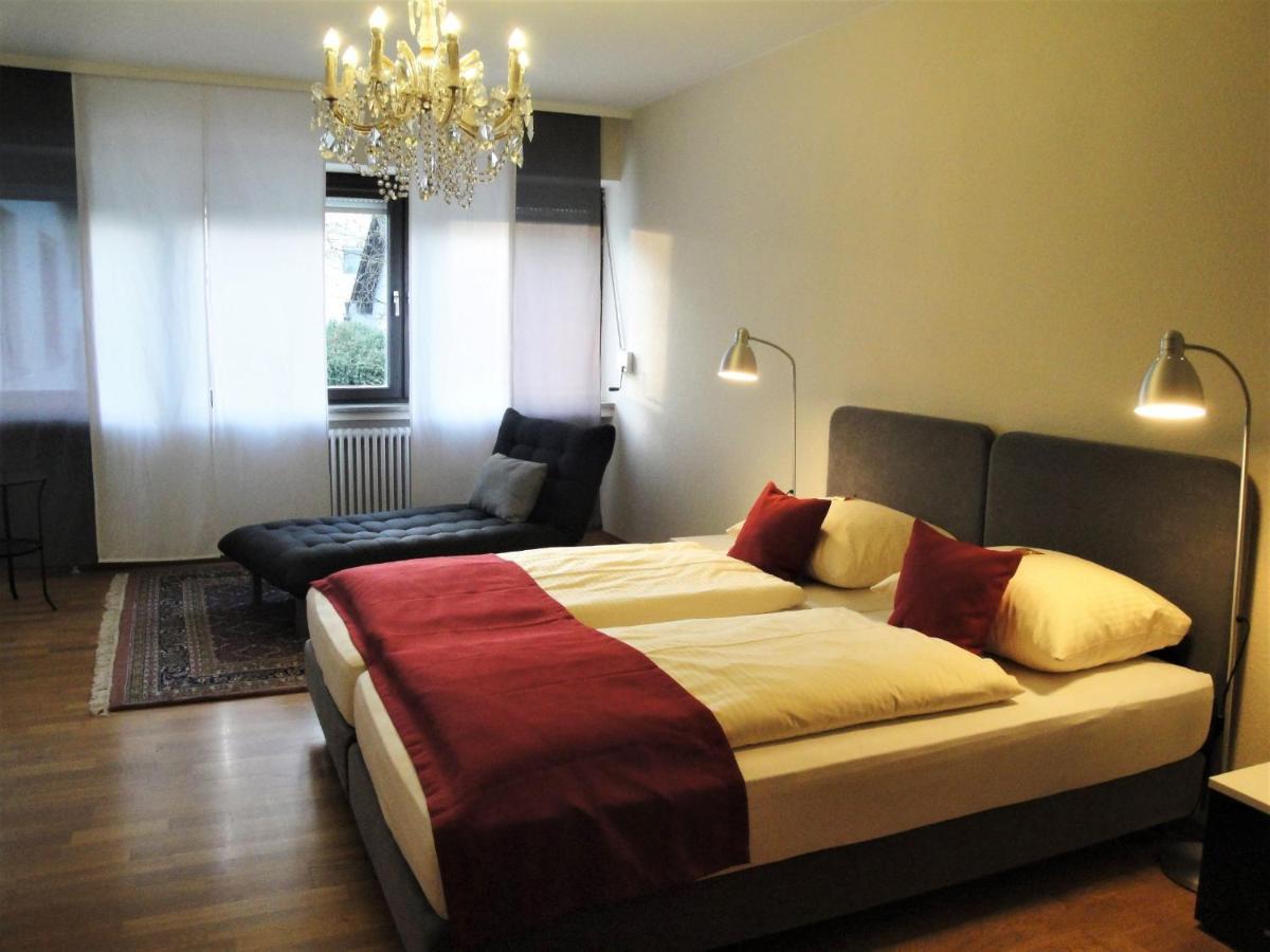 Hotel Garni Bellevue Bad Fussing Bagian luar foto